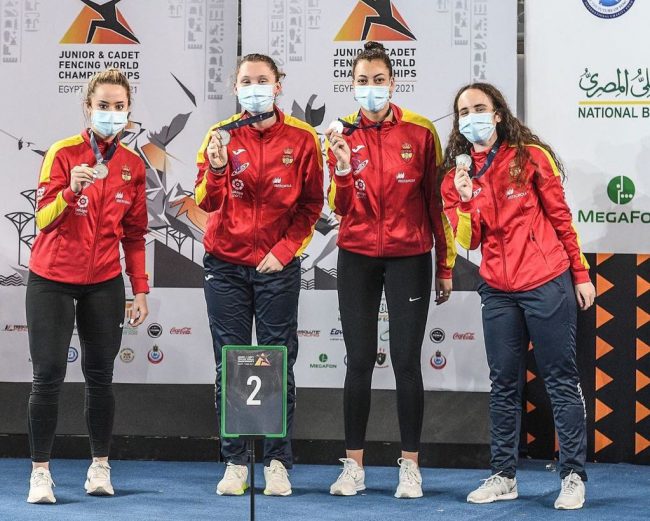 equipo femenino SUBCAMPEONAS